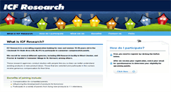 Desktop Screenshot of joinicfresearch.com